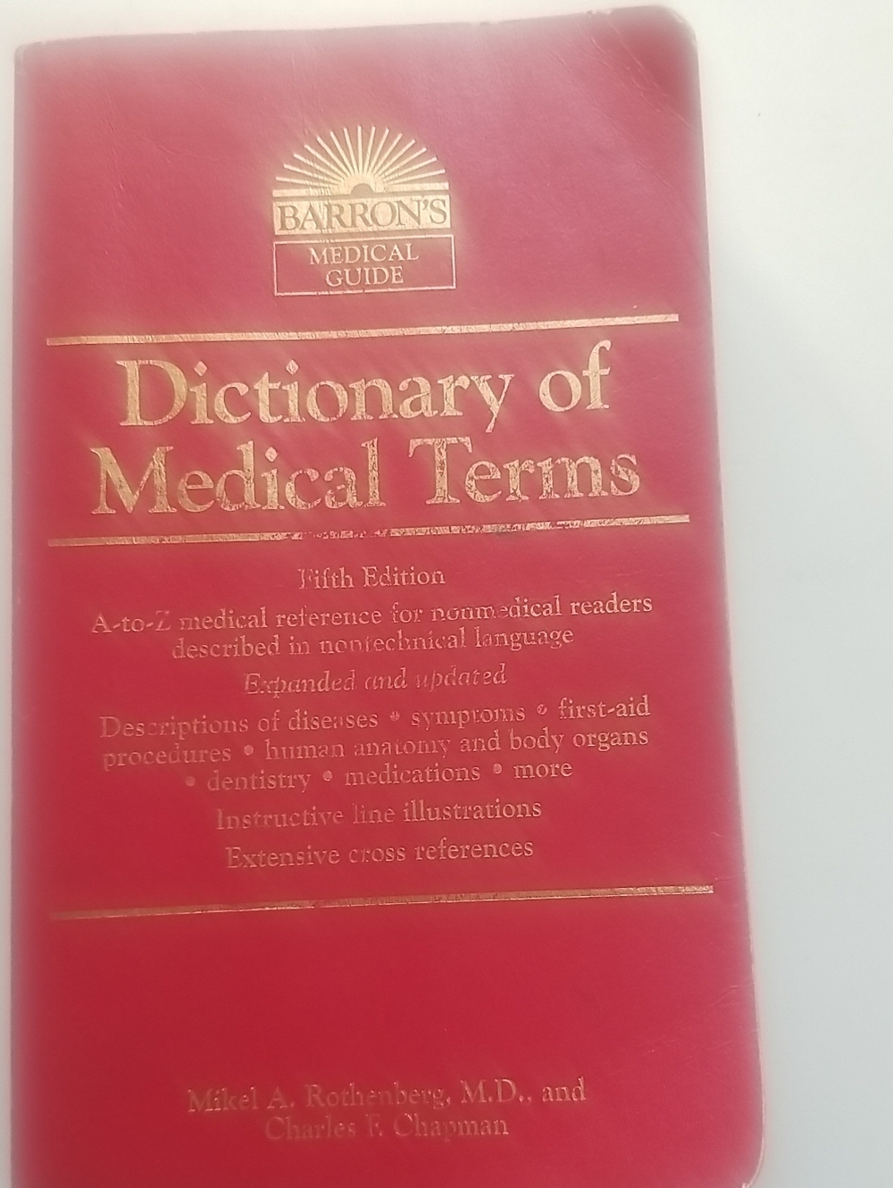 Barron’s Red Dictionary of Medical Terms — Pocket Medical Guide